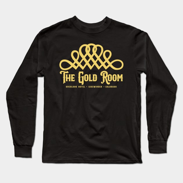 The Gold Room Long Sleeve T-Shirt by MindsparkCreative